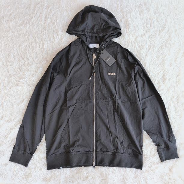 BALR ボーラー パーカー JP Q-series 日本限定 黒 長袖 XL