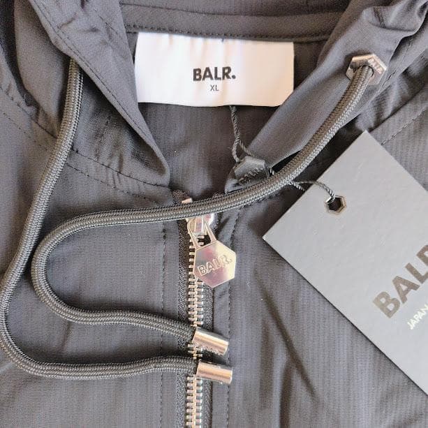 BALR ボーラー パーカー JP Q-series 日本限定 黒 長袖 XL