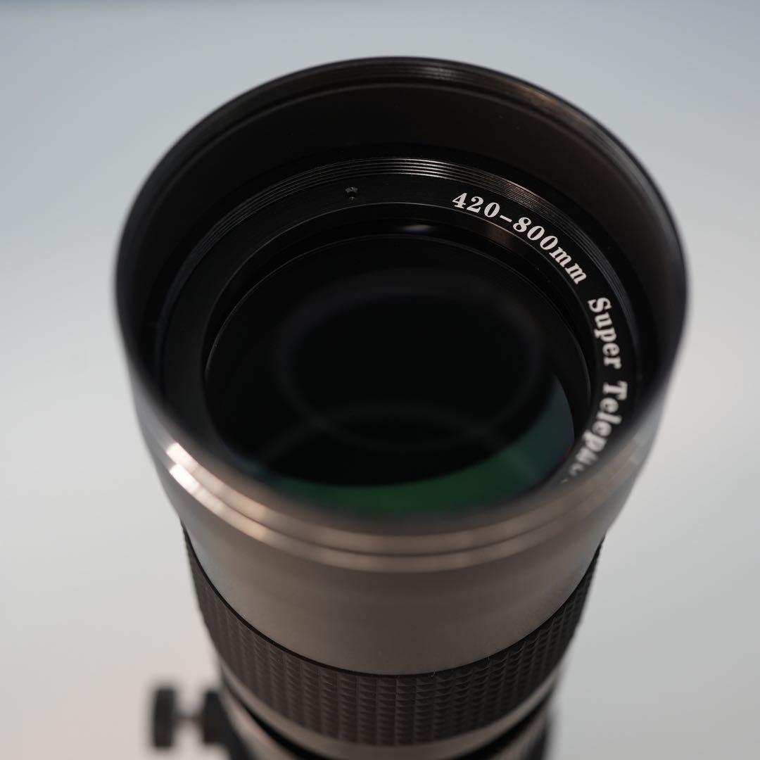 VARI Nikon Zマウント用 420-800mm 超望遠レンズ黒z0008