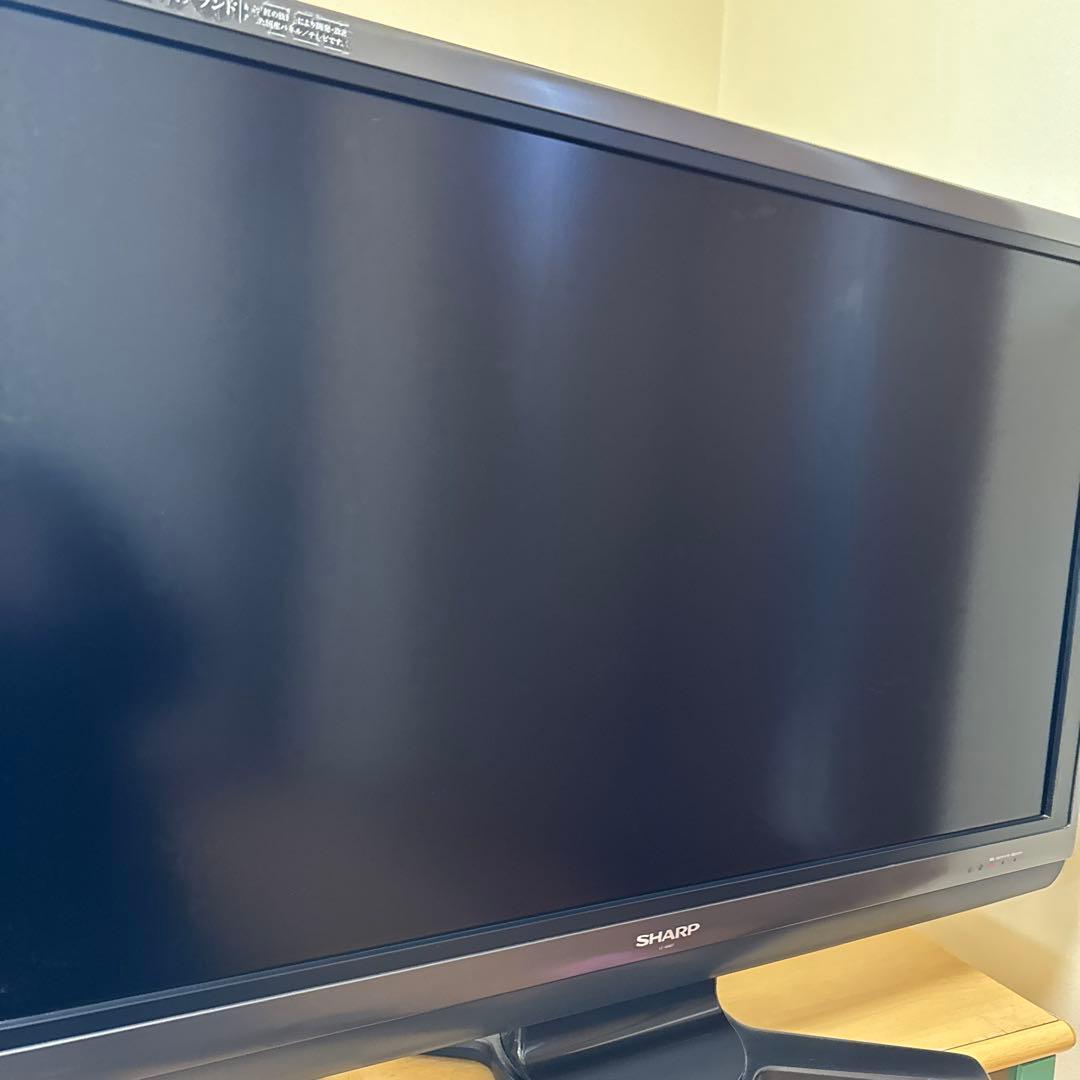 SHARP LC-40AE7 40インチ液晶テレビ　リモコン付き