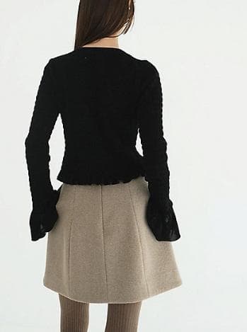 ゆ*様 クラネ CLANE SHIRRING DESIGN BLOUSE 美品