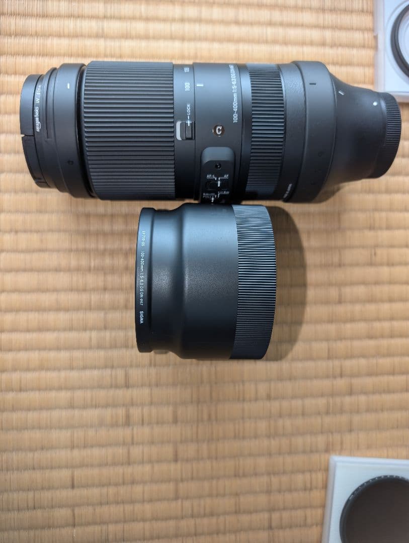 SIGMA 100-400mm F5-6.3 三脚座セット　極美品Xマウント
