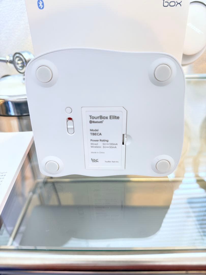 【超美品】TourBoxElite アイボリーホワイト フラッグシップモデル