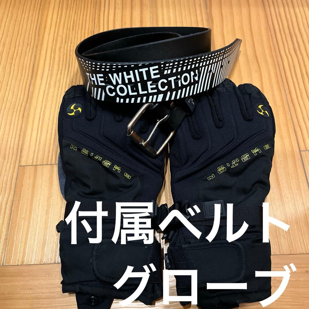 Burton スノーボードウェアLサイズ　ベルト、グローブ付属