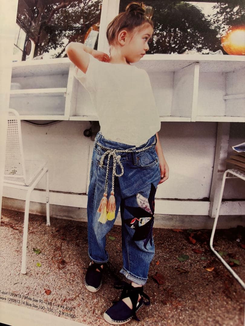 gotoHollywood パッチワーク変形デニム DENIM DUNGAREE