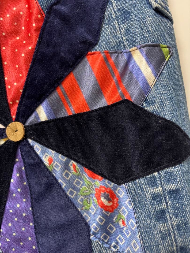 gotoHollywood パッチワーク変形デニム DENIM DUNGAREE