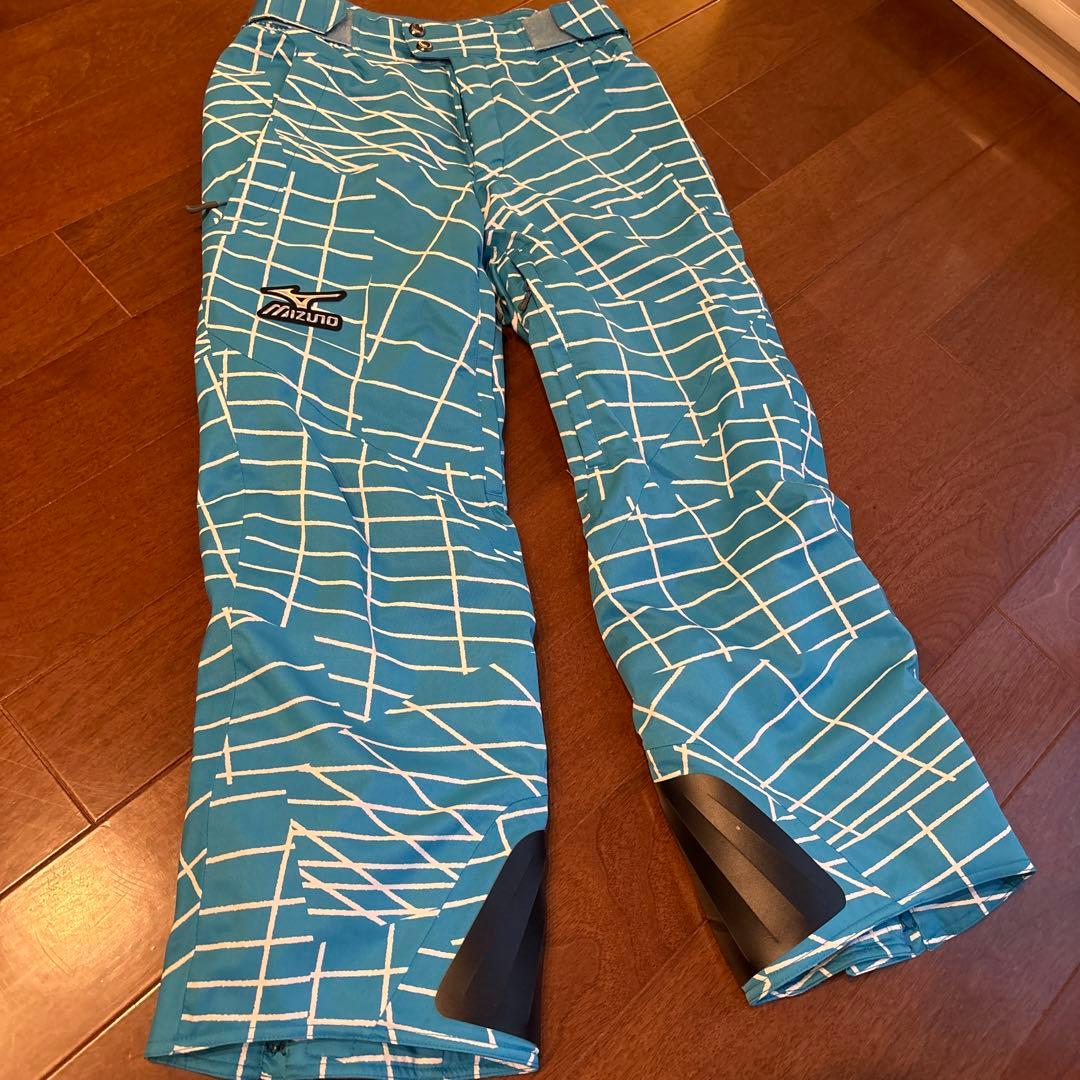 送料無料ミズノ　デモチーム　スキーウェア上下セット　2XS ブレスサーモ