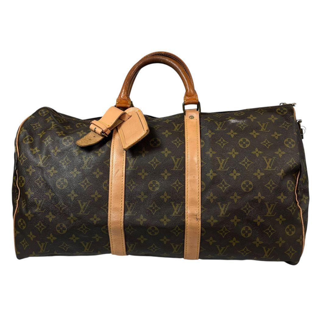 正規品　ルイヴィトン　モノグラム　キーポル 50　ボストンバッグ　旅行用バッグ