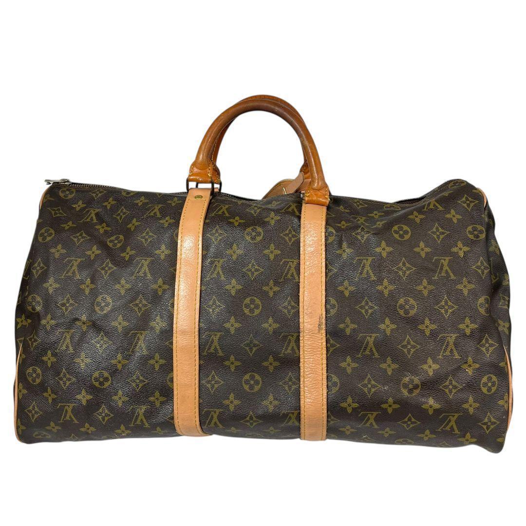 正規品　ルイヴィトン　モノグラム　キーポル 50　ボストンバッグ　旅行用バッグ