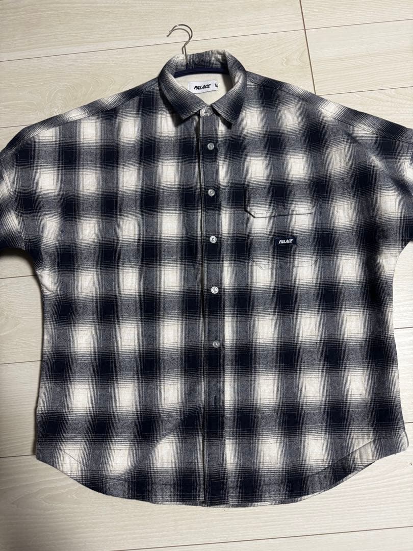 PALACE チェック柄ネルシャツ