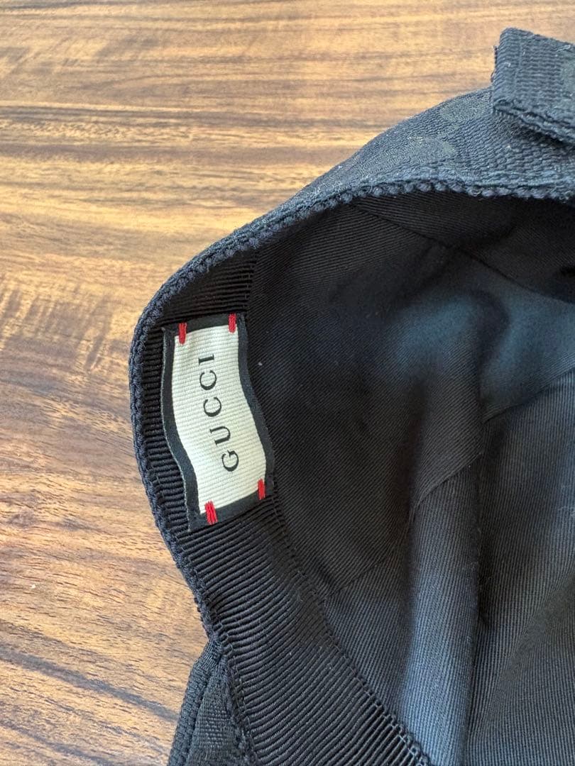 GUCCIベールボールキャップNAOP