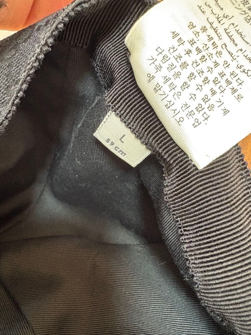 GUCCIベールボールキャップNAOP