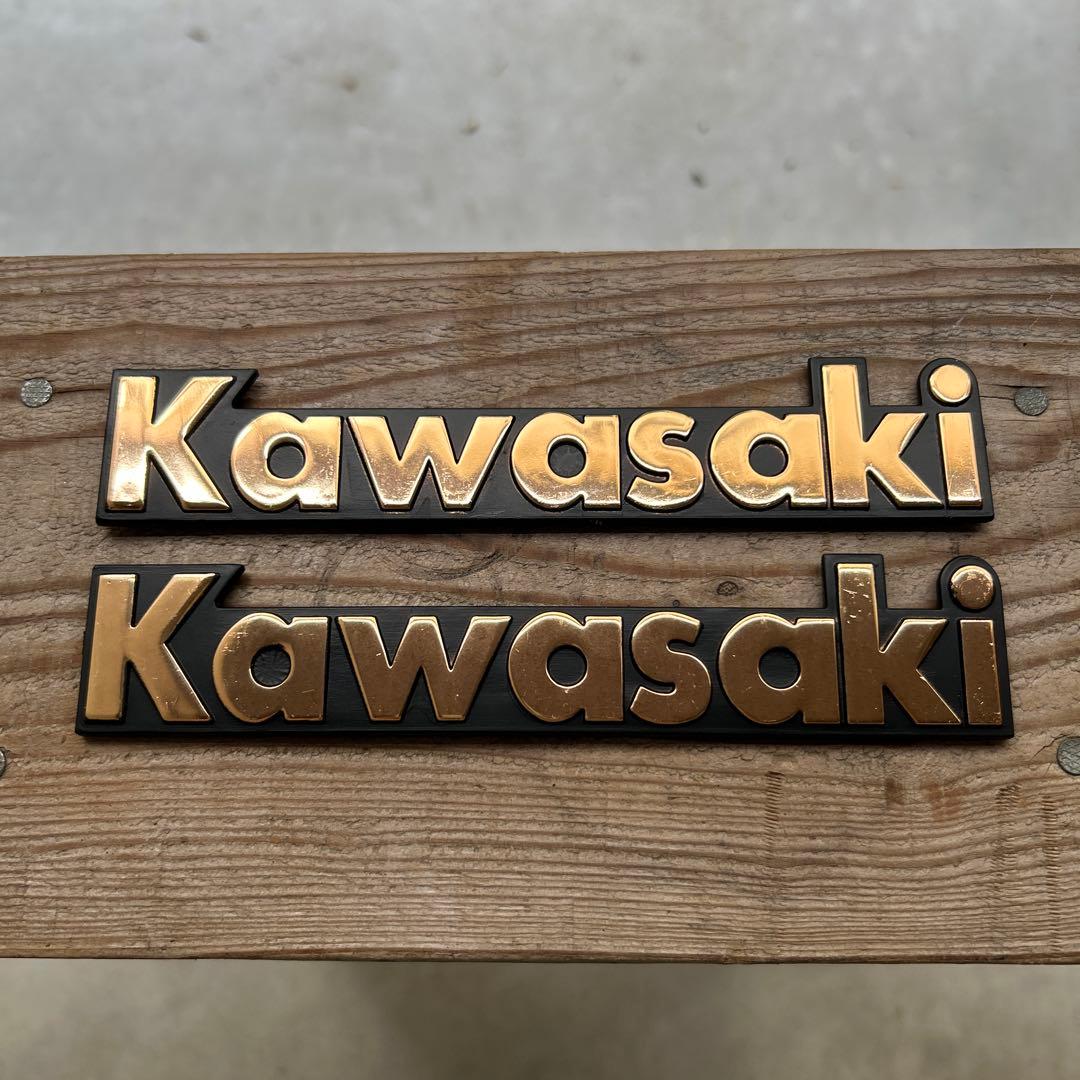 当時物 BEET カワサキ エンブレム Z2 Z1 Z400FX Z400GP