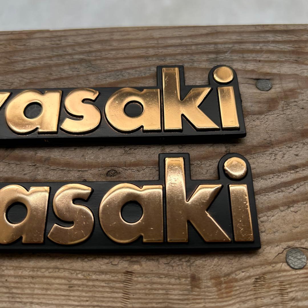 当時物 BEET カワサキ エンブレム Z2 Z1 Z400FX Z400GP