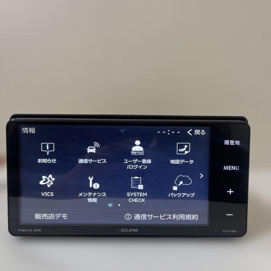 エクリプスナビゲーション AVN-R8W 非常に良い地図 2017