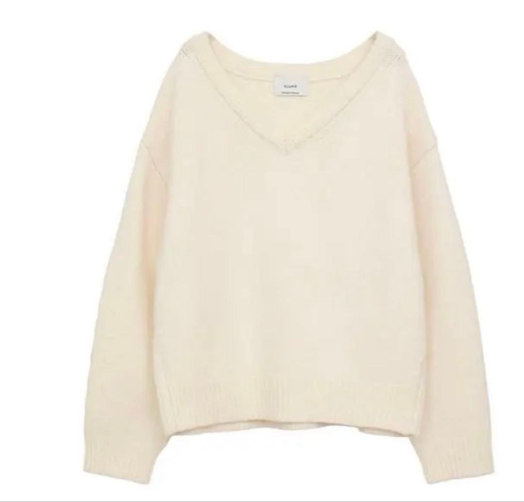 田中みな実MINAMI TANAKA×CLANE V NECK KNIT TOP