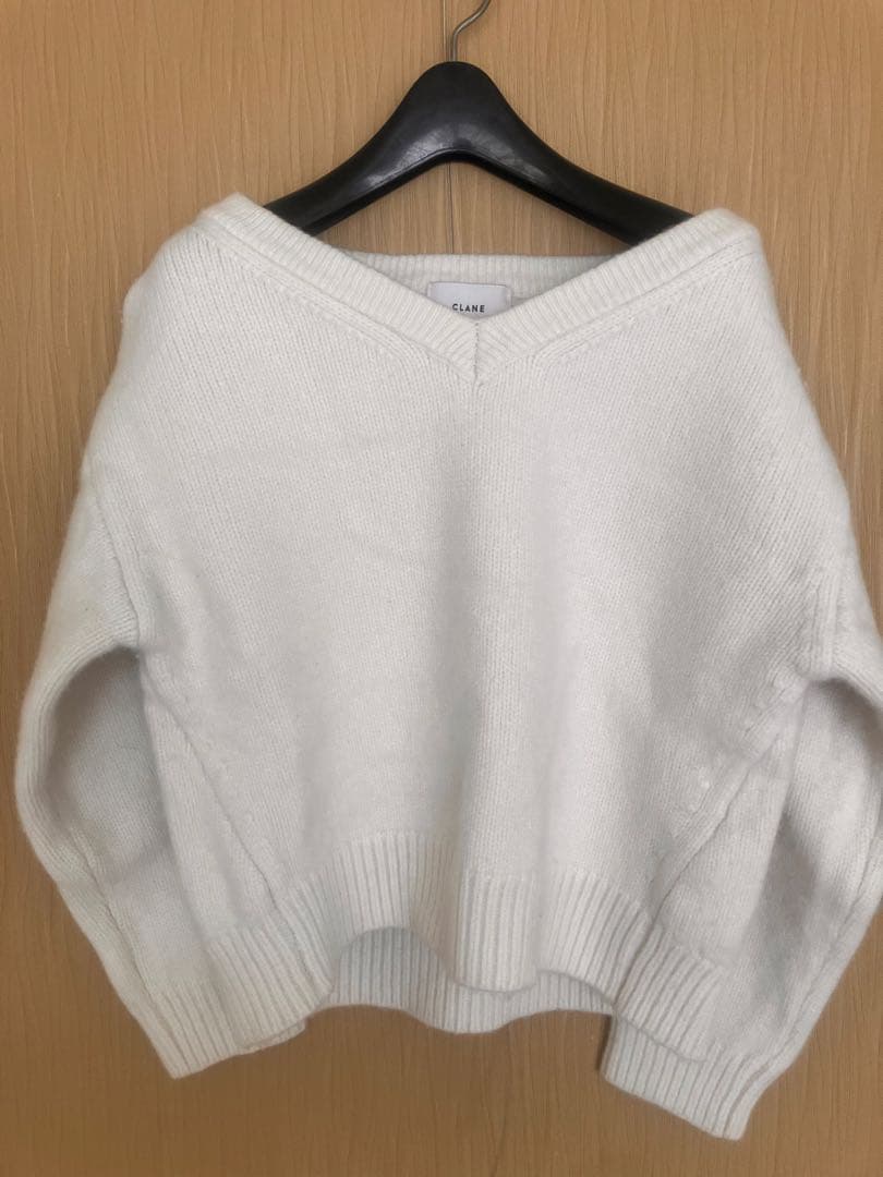 田中みな実MINAMI TANAKA×CLANE V NECK KNIT TOP
