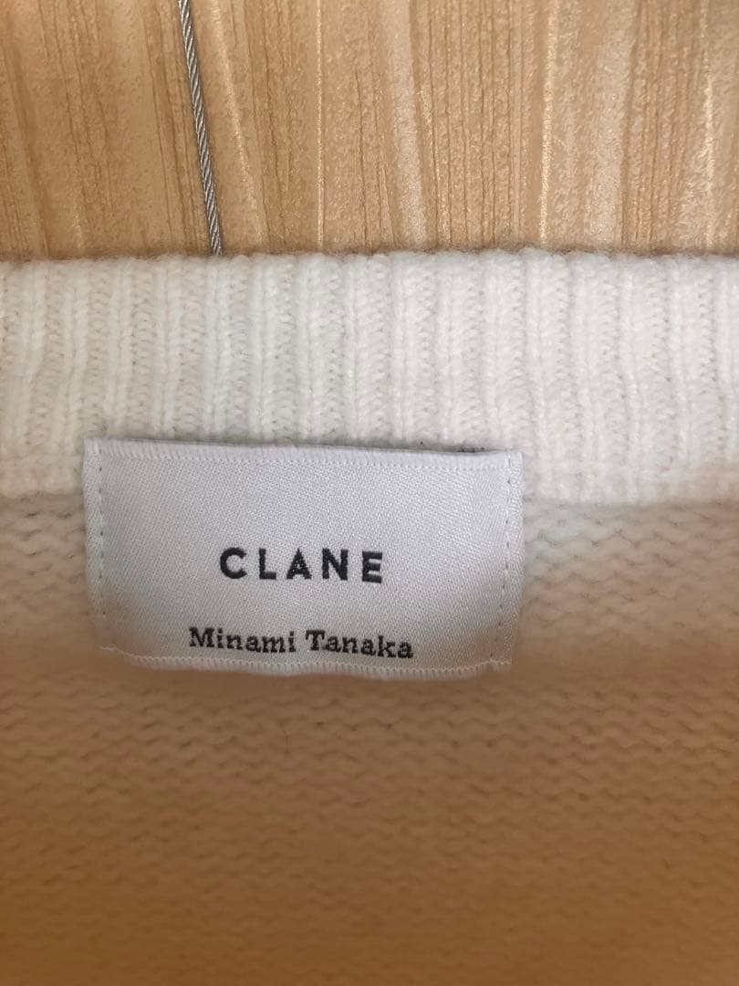 田中みな実MINAMI TANAKA×CLANE V NECK KNIT TOP