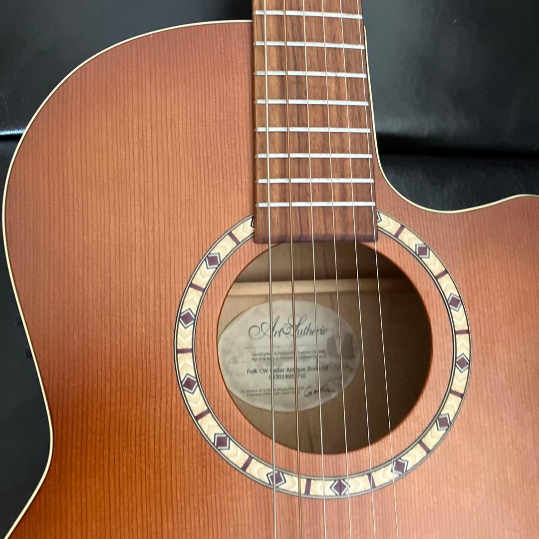 【あお】Art&Lutherie⭐️エレアコ⭐️アート&ルシアー