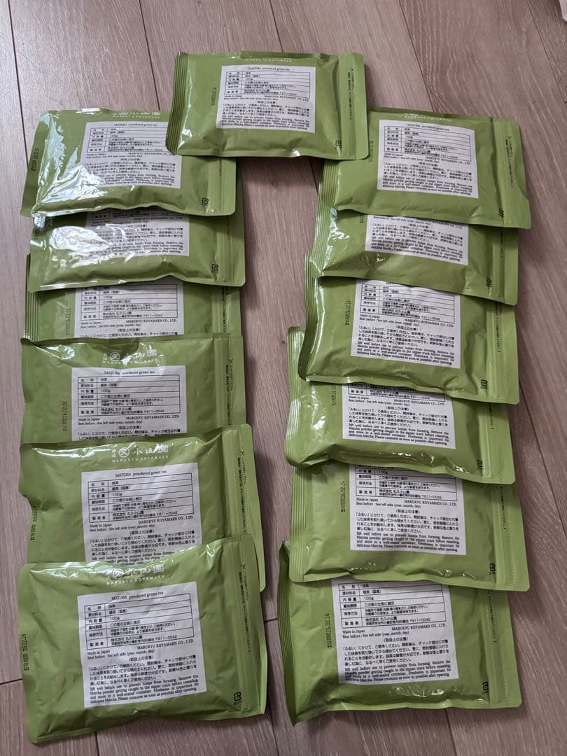 【ハル】宇治 丸久小山園 抹茶 青嵐100g x 30袋　セット