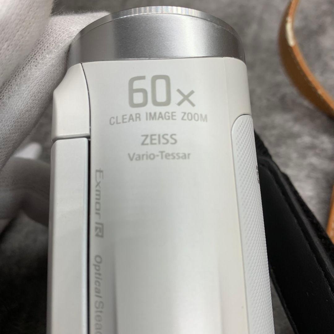 I804 SONY ハンディカム HDR-CX485 HD ホワイト ※現状品