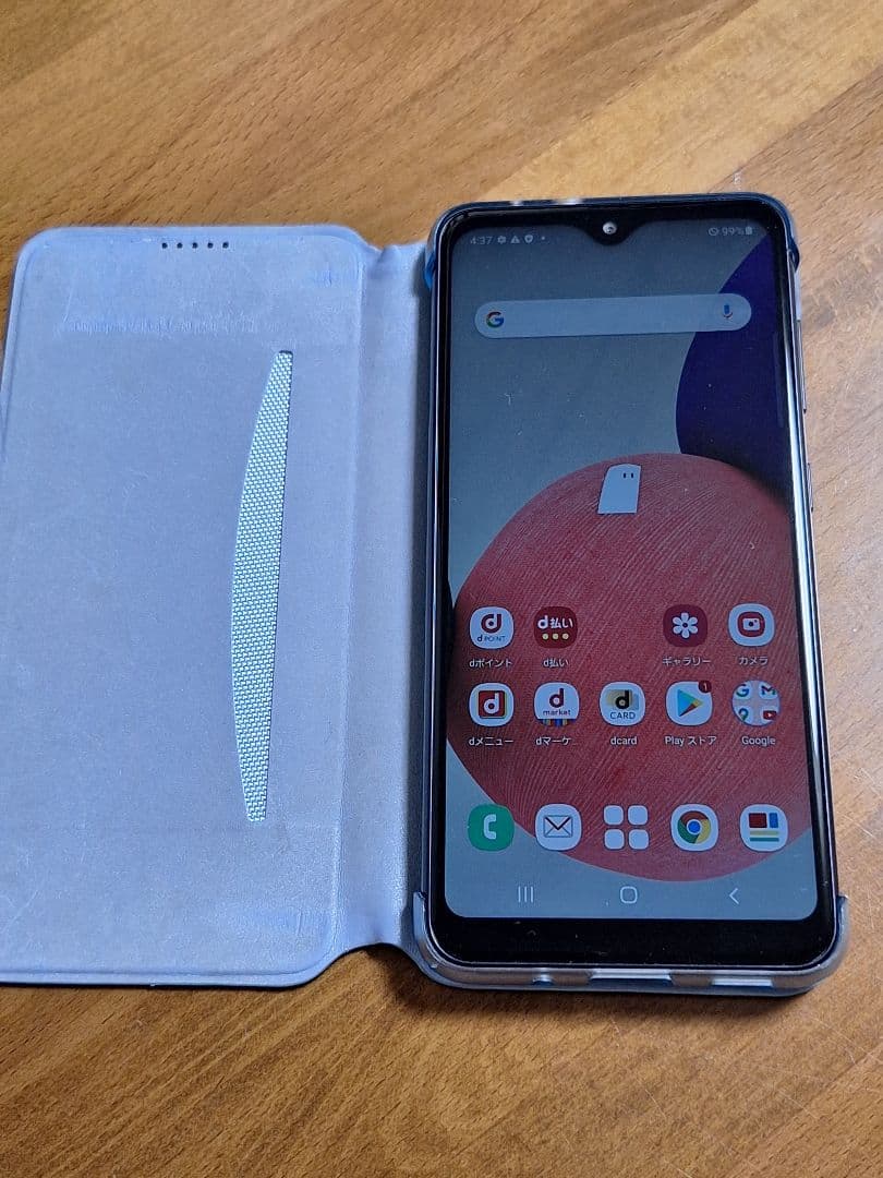 Galaxy A22 5G スマートフォン docomo ケース付き