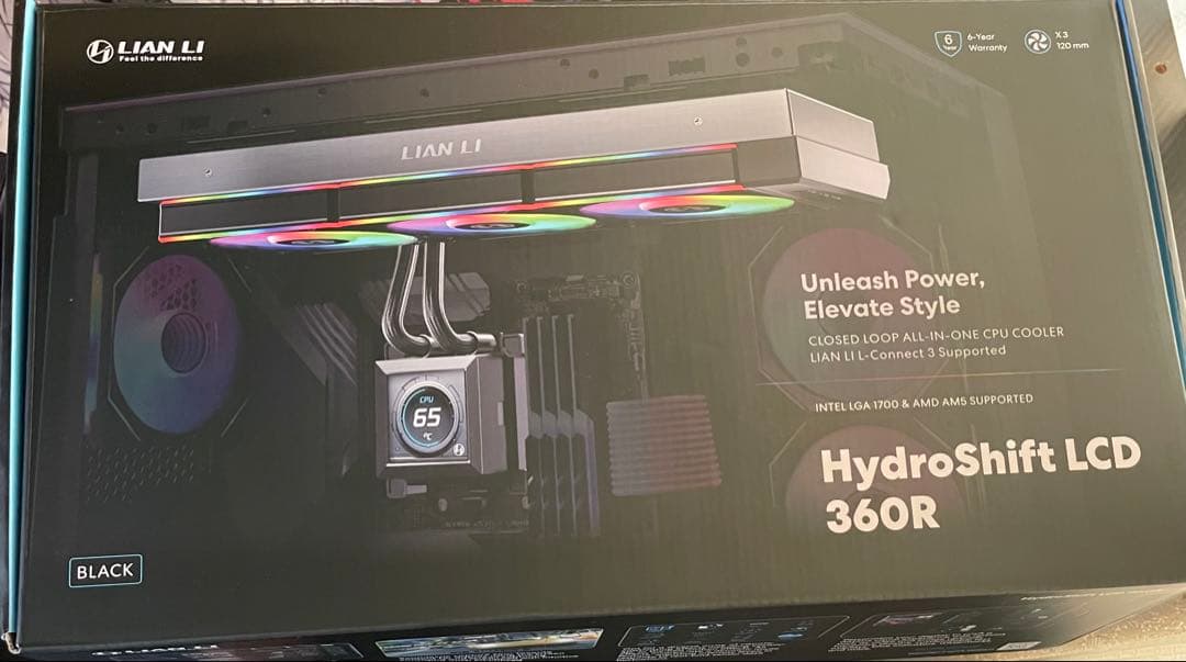 LIAN LI HydroShift LCD 360R 微ジャンク