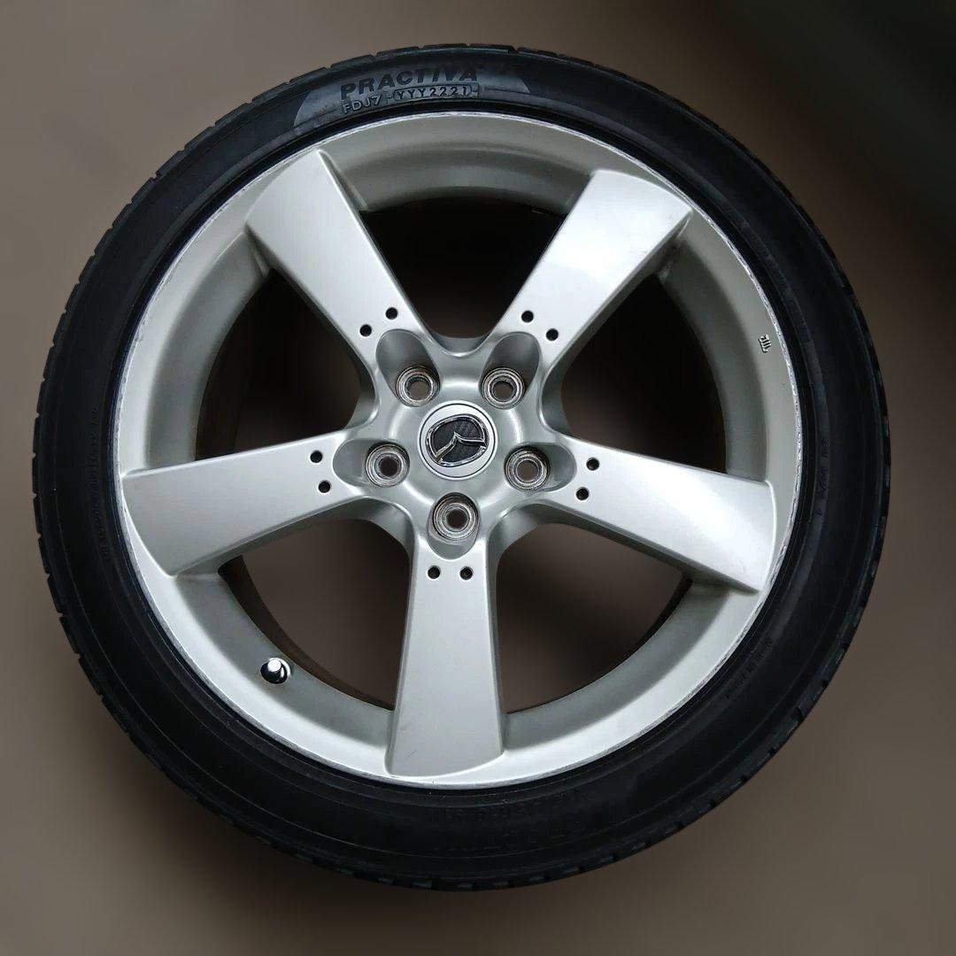 Mazda RX-8 純正18インチ ホイール 4本セット　4個口の1