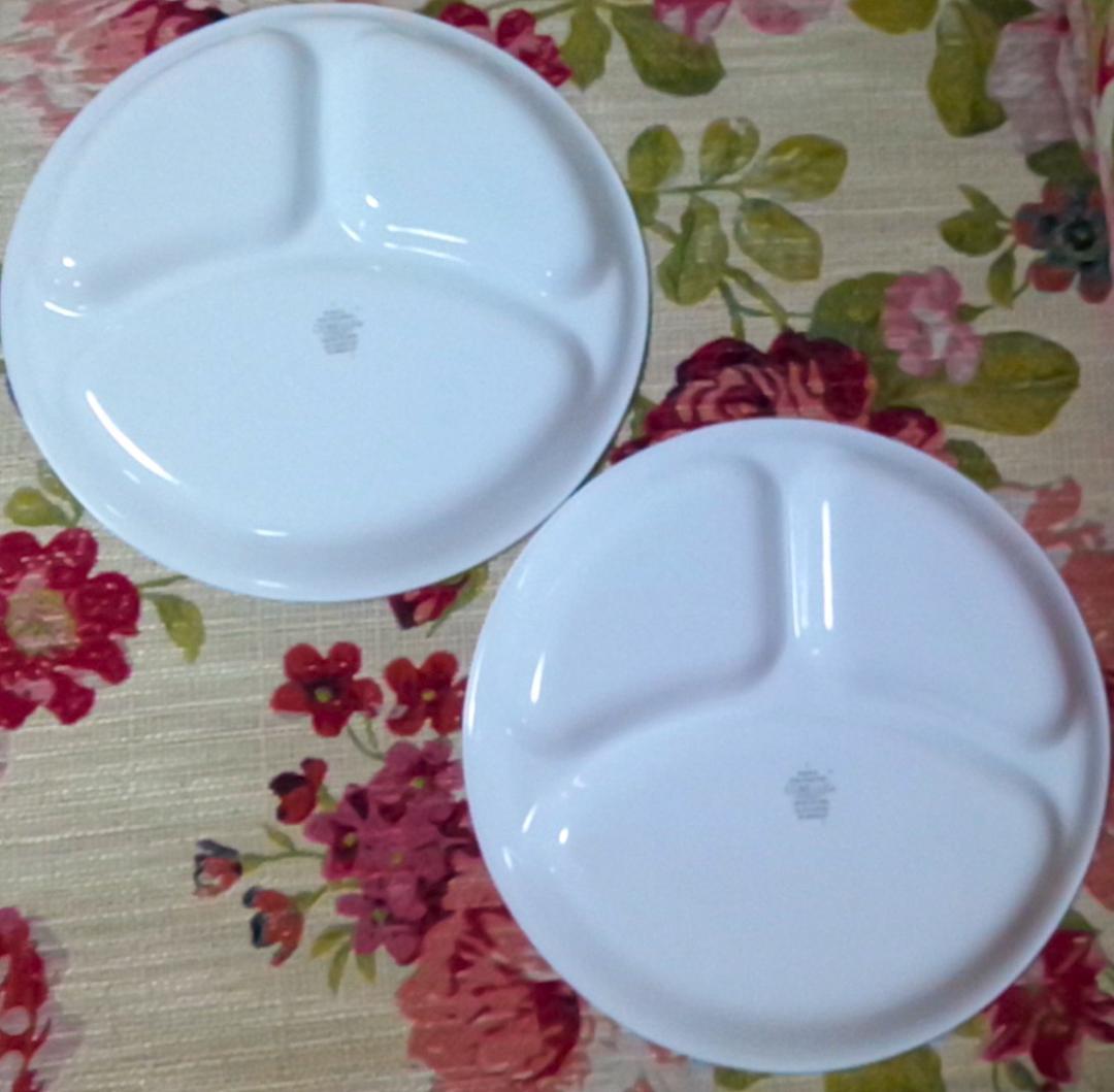 新品 コレール ローズ 薔薇 ランチ皿4枚