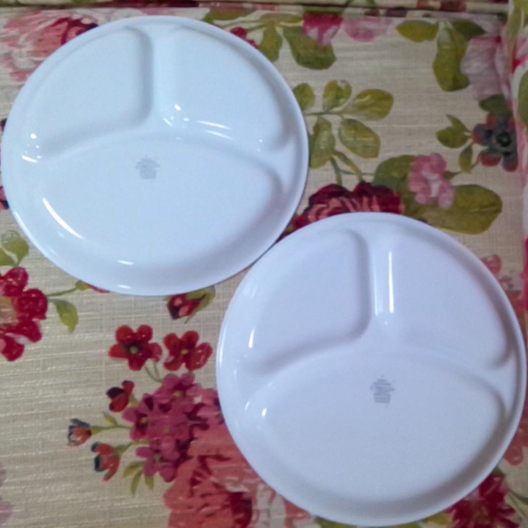 新品 コレール ローズ 薔薇 ランチ皿4枚