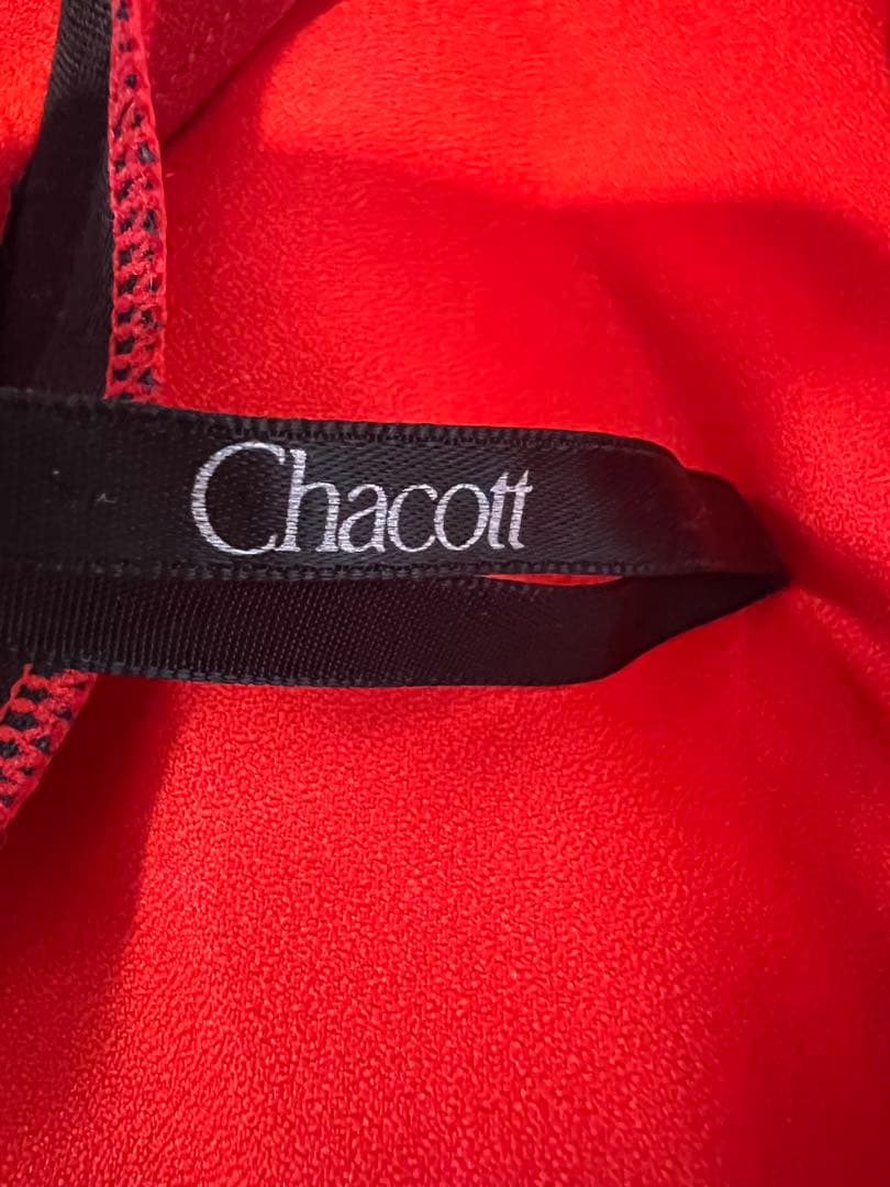 フラメンコ　靴はおまけ！Chacott 赤 フレアスカート　レオタード