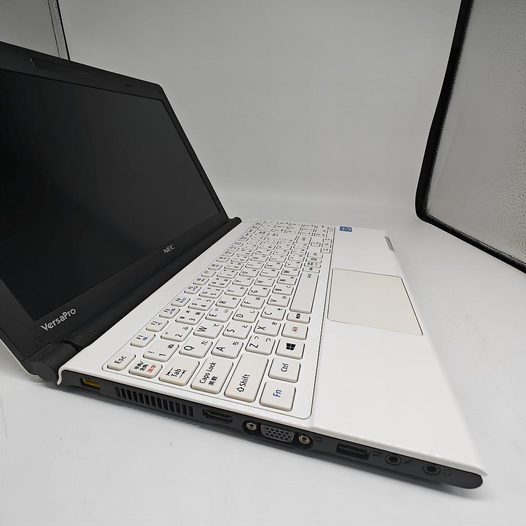 【NEC】高性能i7 SSD512GB 16GB バッテリー良好 白 ノートPC