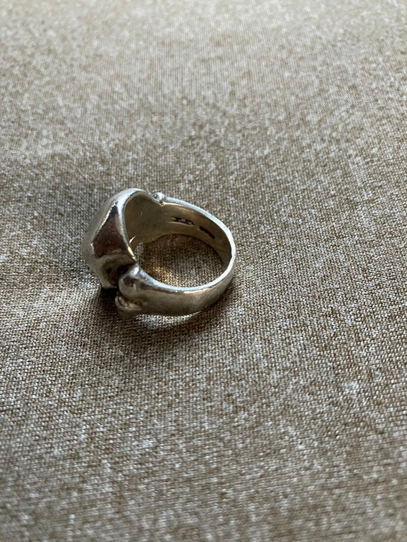 Crazy pig スカルクロスボーンリング　15号