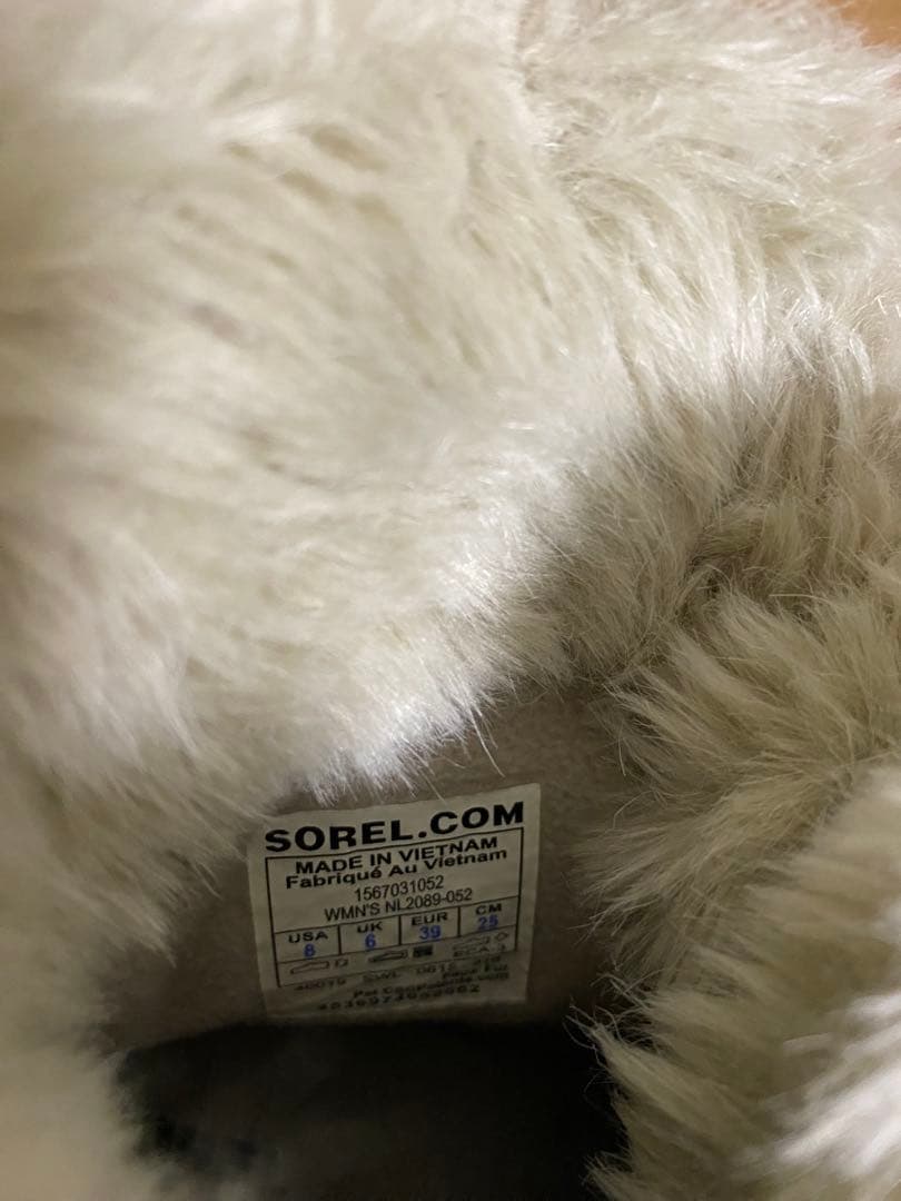 【未使用に近い】SORELティボリ　グレー　25㎝