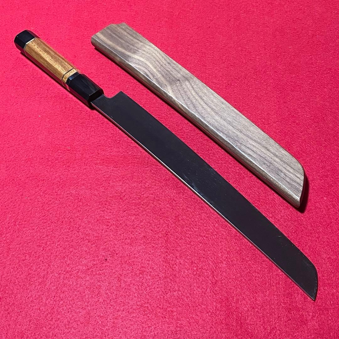 先丸柳刃　本焼　八角柄