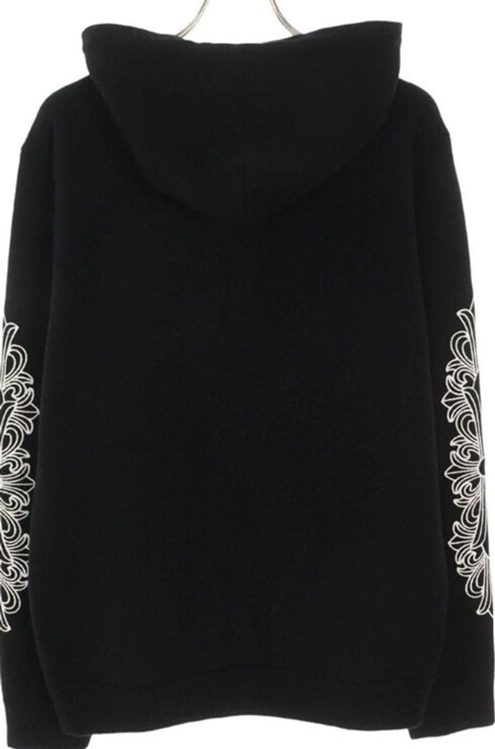 クロムハーツカシミヤパーカークロスダガージップアップ