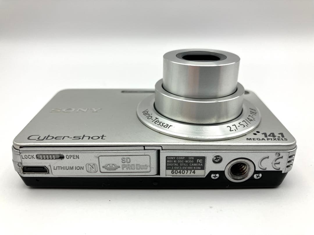 【ジャンク】Sony Cyber-shot dsc-w350