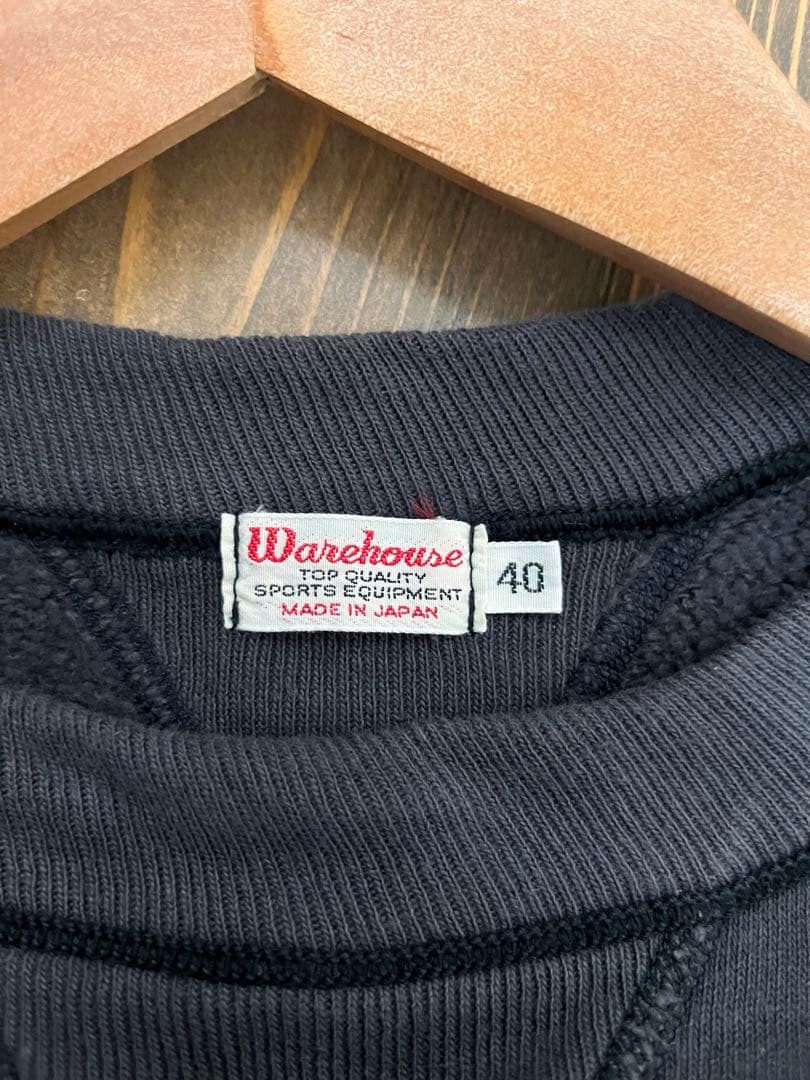 WAREHOUSE lot 401 スウェット　size40 スミクロ