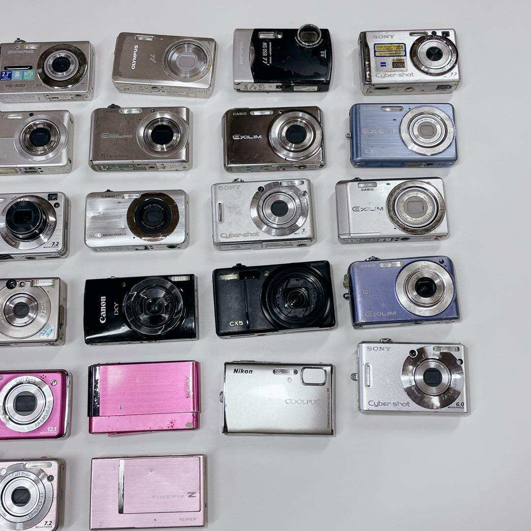 【ジャンクデジカメ まとめ売り 32台】動作未確認 コンデジ CANON