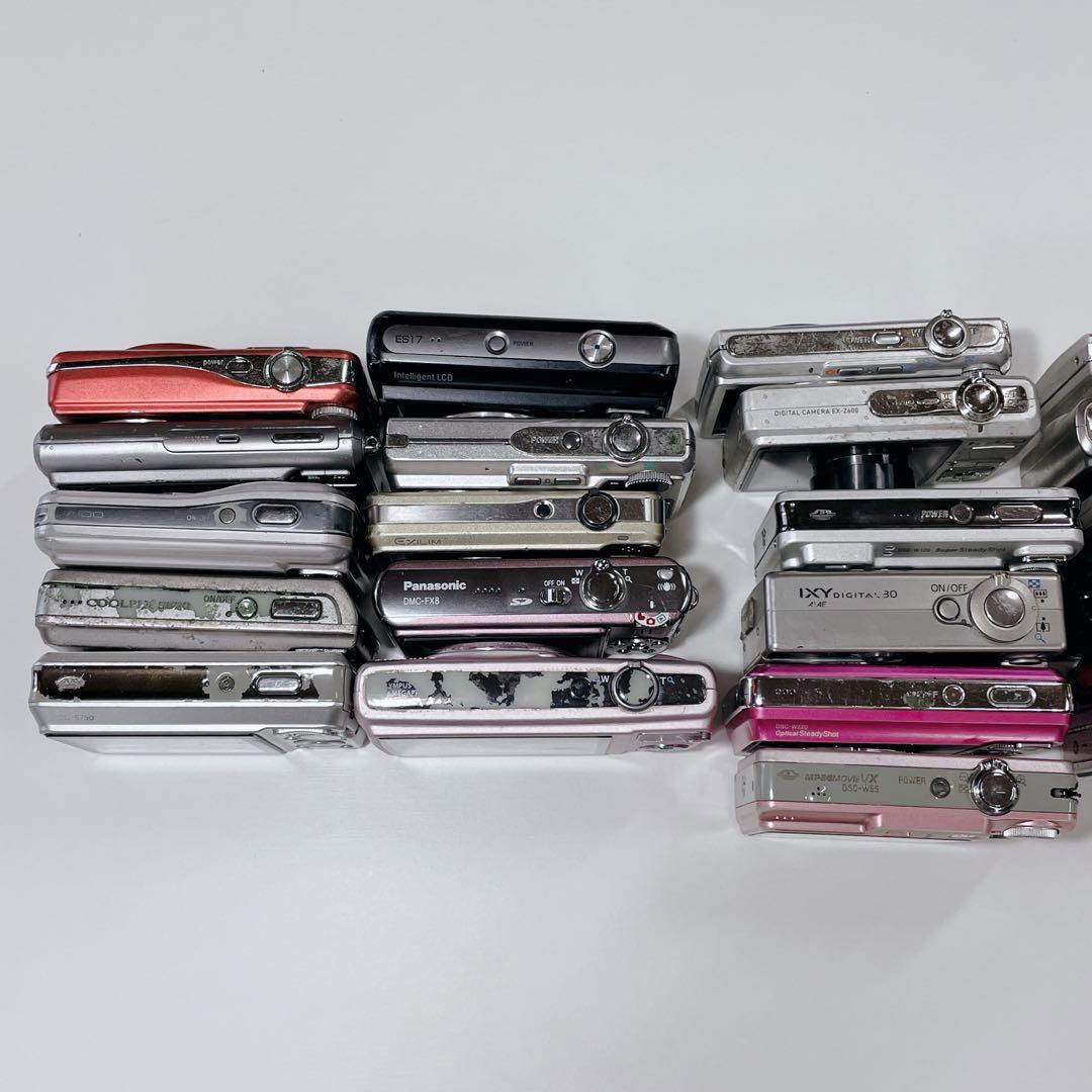 【ジャンクデジカメ まとめ売り 32台】動作未確認 コンデジ CANON