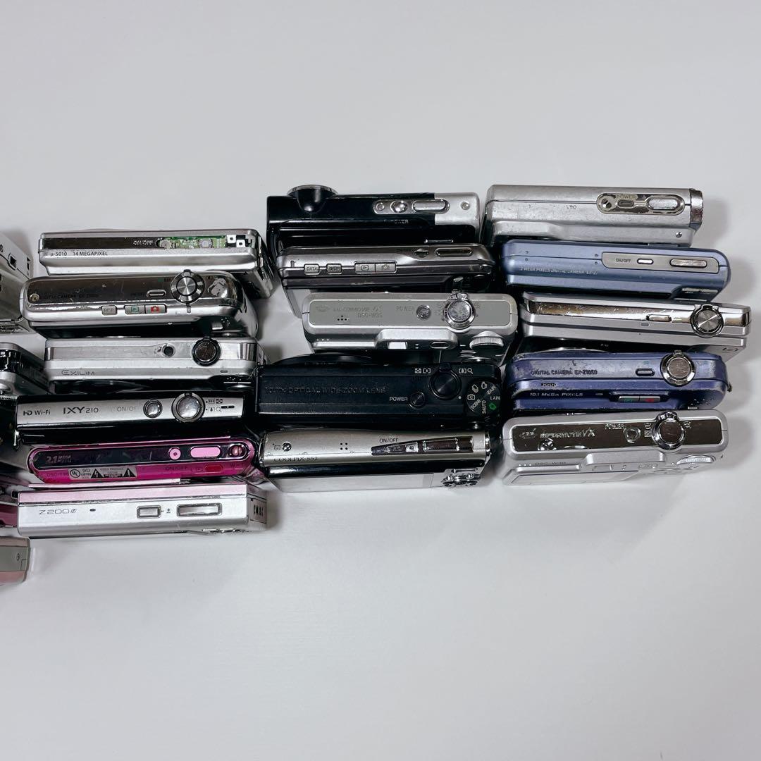 【ジャンクデジカメ まとめ売り 32台】動作未確認 コンデジ CANON