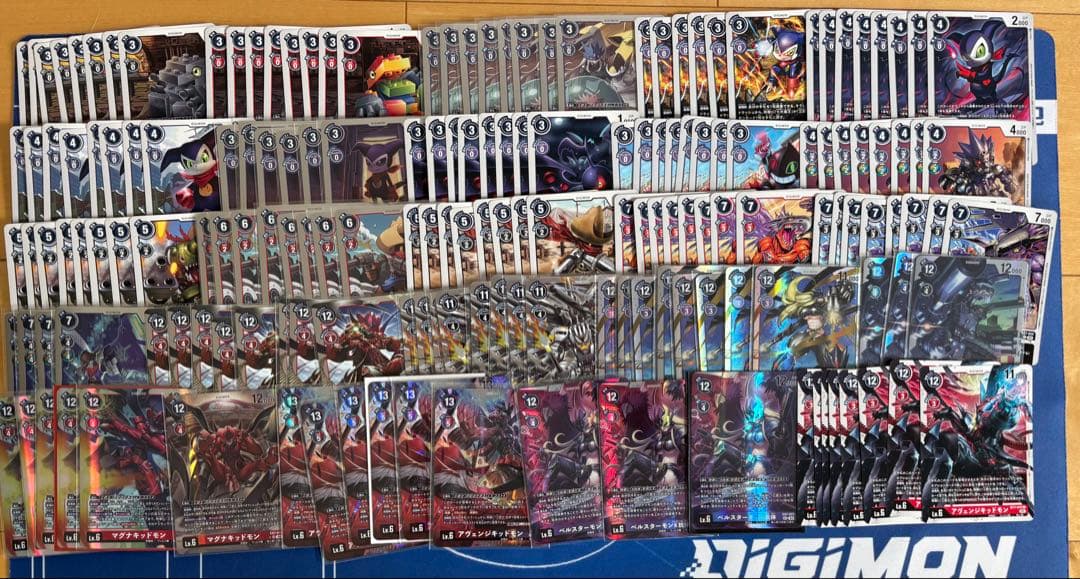 ベルスターモンデッキパーツ 三銃士デッキパーツまとめ売りセット　デジモンカード