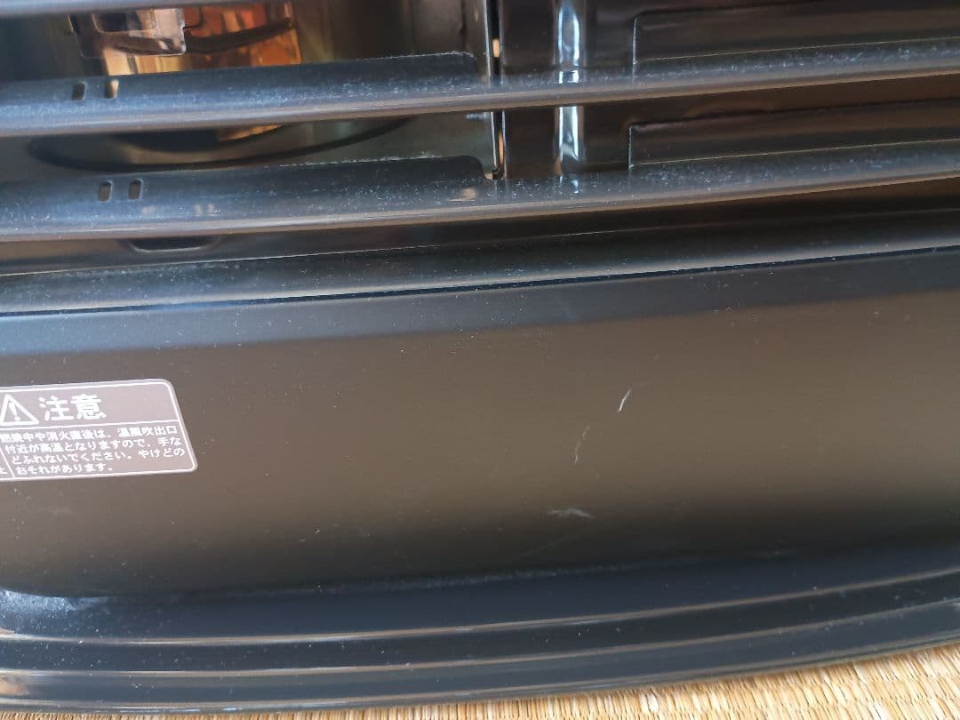 CORONA 石油ファンヒーター KH-G363BY-K サテンブラック