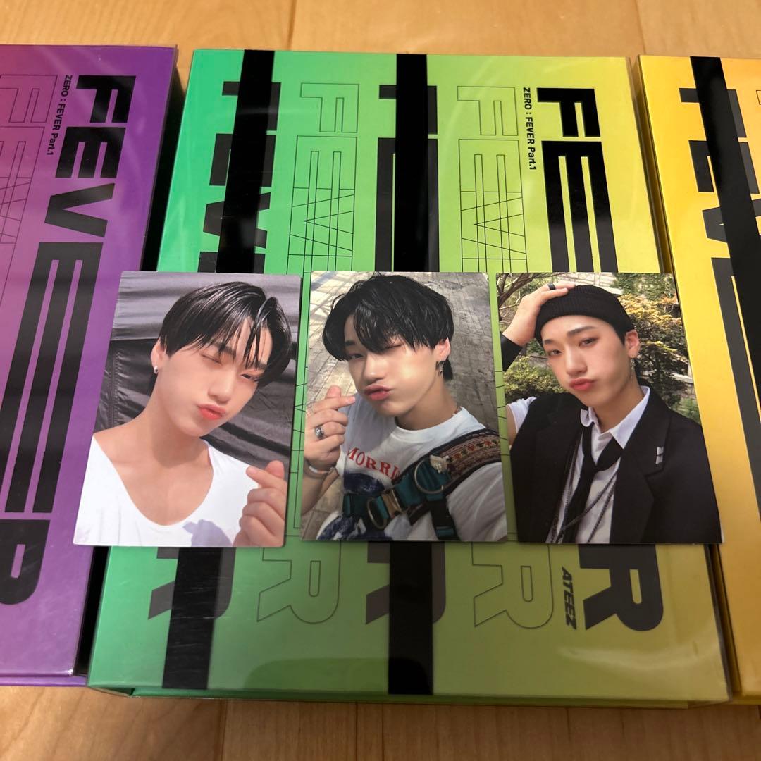 ATEEZ FEVER pt.1 THANXXサン トレカセット MMT