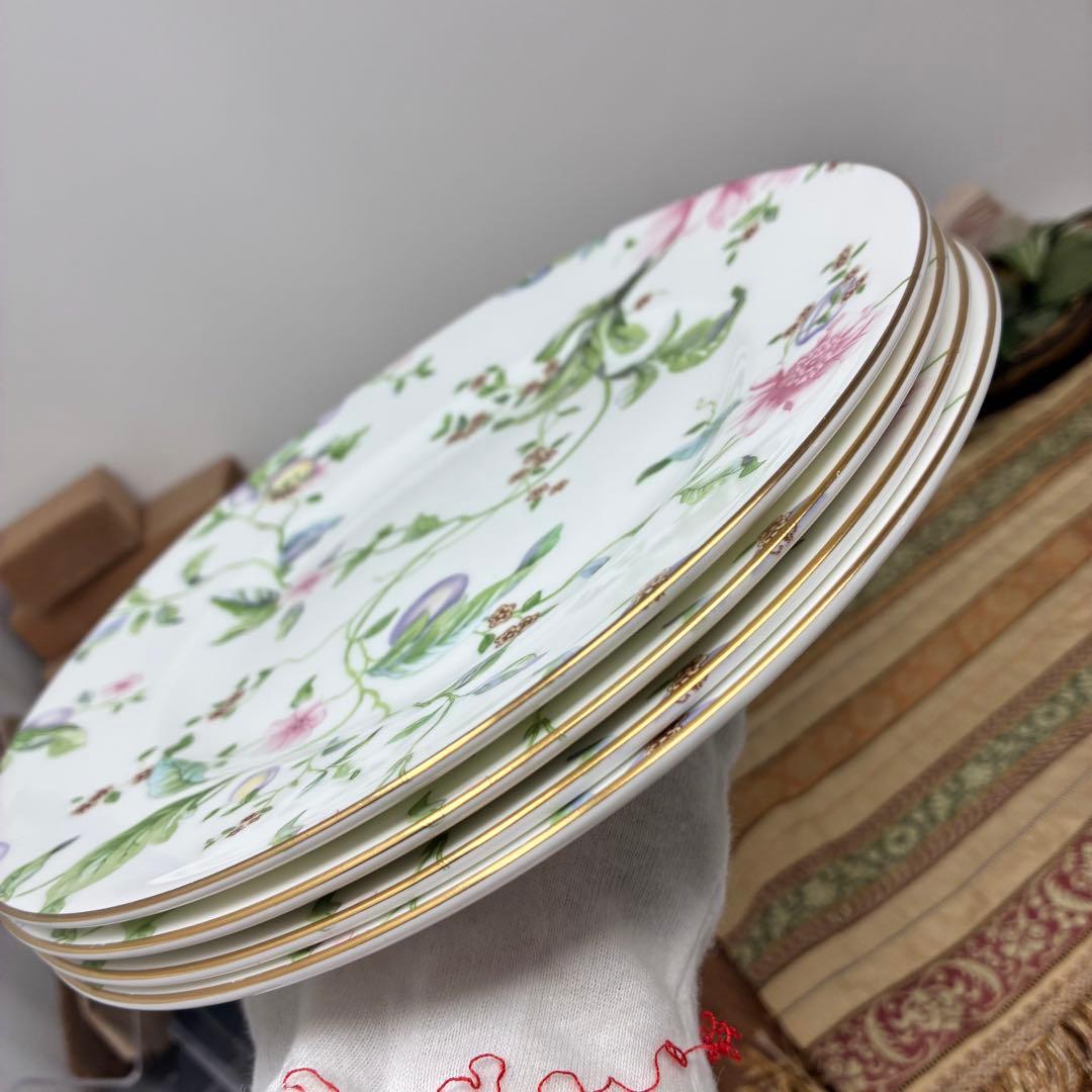 極美品　ウェッジウッド　スウィートプラム　皿 プレート　4枚セット