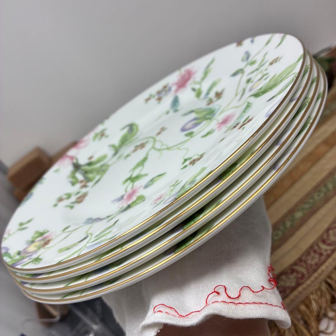 極美品　ウェッジウッド　スウィートプラム　皿 プレート　4枚セット