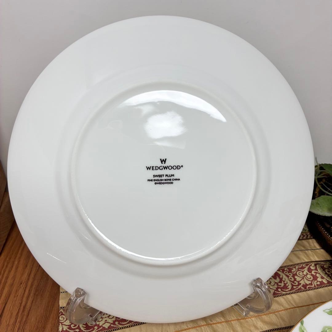 極美品　ウェッジウッド　スウィートプラム　皿 プレート　4枚セット