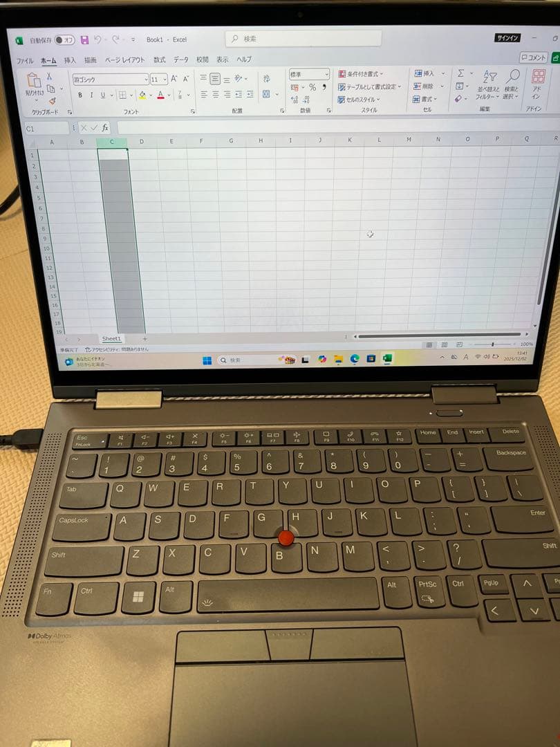 Windowsノート本体 Lenovo ThinkPad X1 Yoga Gen 6 32/512