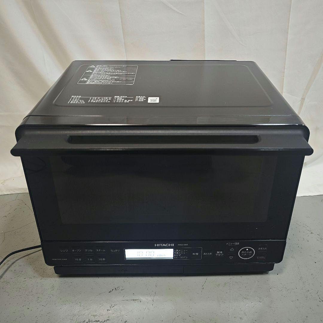 日立/HITACHI オーブンレンジ MRO-S8B K　2023年製 美品