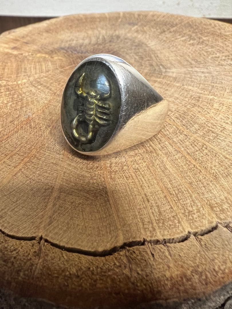 スコーピオン　silver リング　約24〜25号